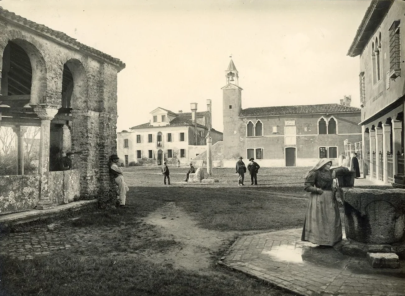 Foto storica del museo di Torcello